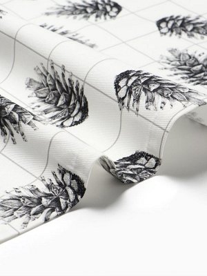 Скатерть новогодняя «Этель» Christmas 150x250 см, 100% хлопок, саржа 190 г/м²