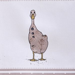 Скатерть FAMILY FARM 140x180 см, 100% хлопок, капучино, твил с пропиткой, 1 шт.