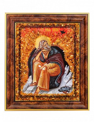 Янтарная икона «Святой пророк Илия», 906908446