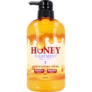 HAPPY BIRTH HONEY TREATMENT 600ml/Медовый кондиционер для волос с 7 увлажняющими ингредиентами мёда, лошадиным маслом, кератином, 600 мл.