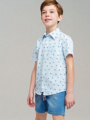 Сорочка текстильная для мальчиков (regular fit)