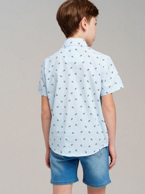 Сорочка текстильная для мальчиков (regular fit)