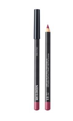 Карандаш для губ стойкий с маслом жожоба RELOUIS тон:11 RICH PINK