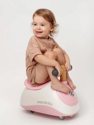Толокар Amarobaby Enjoy, белый/розовый
