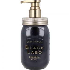 HAPPY BIRTH  AMINO FRAGRANCE BLACK LABO SHAMPOO 450ml/Восстанавливающий шампунь для волос с аминокислотами, активированным углём, грязями и ферментами, 450 мл.