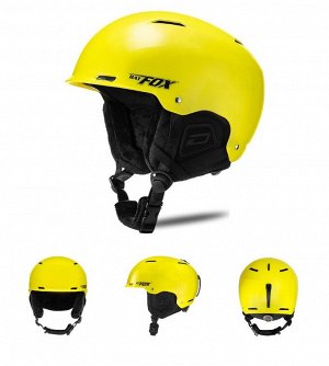 Шлем для лыж и сноуборда BATFOX BF-JC046-225 (L, желтый)