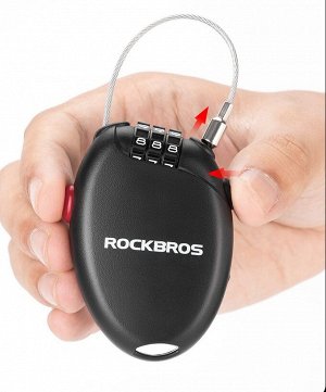 Компактный противоугонный трос рулетка ROCKBROS 32120006001