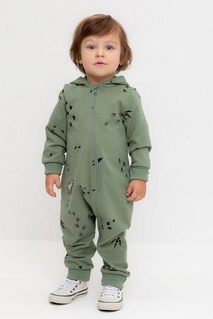 Комбинезон(Весна-Лето)+boys (папоротник, следы динозавра к538)