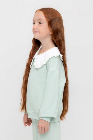 Джемпер(Весна-Лето)+girls (дымчатый нефрит к547)