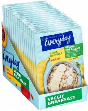 Каша овсяная EVERYDAY VEGAN Breakfast Банан