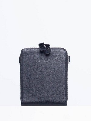 Мужская кожаная сумка Richet 2424LN 815 Черный