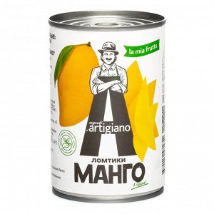 Манго ломтики в сиропе 'Artigiano' 440 мл/425 гр 1/24 жб