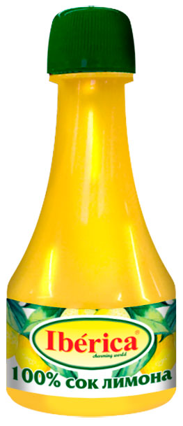 Сок лимонный концентрированный 250 мл Iberica