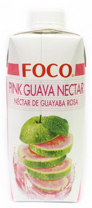 Нектар гуавы розовой 330 мл Foco