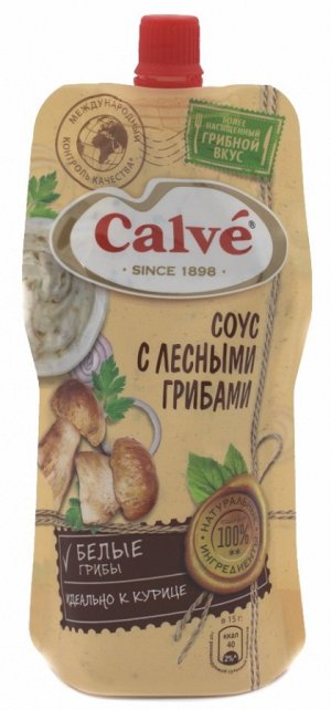 Соус с лесными грибами 230 гр Calve