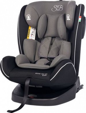 Автокресло 0-36 кг "Sweet Baby" Round Trip SPS Isofix Grey/Black