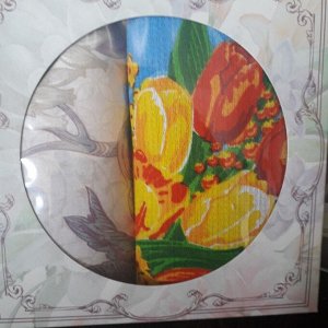 Подарок (одно полотенце + один платок головной хлопок Тейково  70х70)