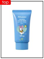 Крем для лица и шеи солнцезащитный охлаждающий JMSolution Sun Cream Alps Edelweiss Glacier Water Snow SPF 50+, 50 мл