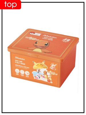 JMSolution Маска для лица тканевая легкая Mask Easy Care Nmf Pokemon Summer, 350 мл (30шт)