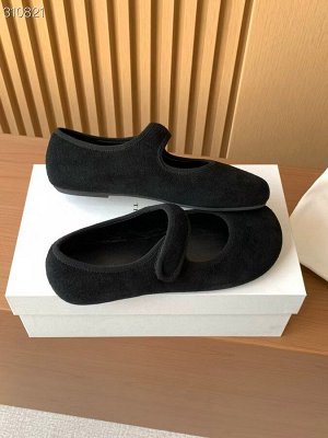 Балетки женские замшевые