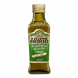 Масло олив нераф ExtraVirgin Чеснок  250 мл ст/б FILIPPO BERIO 1/12