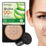 Воздушный BB крем-кушон с экстрактом алоэ 01 тон (натуральный), 20гр
