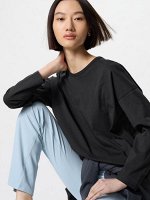 UNIQLO Airism - мягкий лонгслив с длинным рукавом