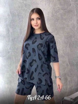 Женский костюм. Ткань 95% хлопок, 5% спандекс