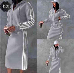 Женский Костюм Ткань Двунитка