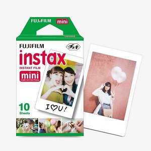 Картридж кассета FUJIFILM instax MINI 1шт (10 снимков) белая
