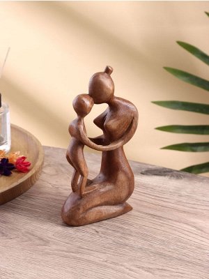Фигурка «Мать и ребенок», 12x5x20 см, дерево суар
