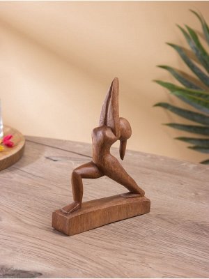 Фигурка «Растяжка, 15x4x20 см, дерево суар