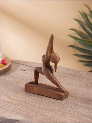 Фигурка «Растяжка, 15x4x20 см, дерево суар