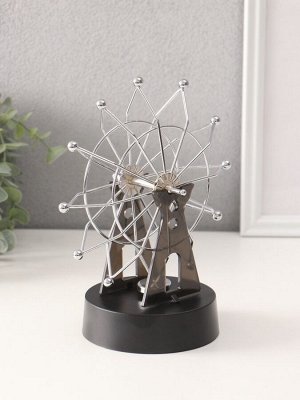 Маятник настольный антистресс «Колесо обозрения», чёрный, 11x17x21 см