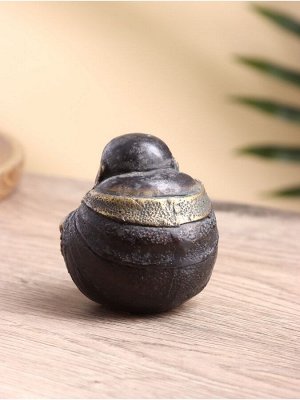 Сувенир «Хотэй», 7x7x8 см, бронза
