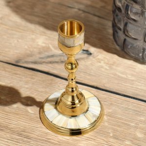 Подсвечник "Перси" 13,5 см, латунь