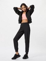 UNIQLO AIRism - ультраэластичные спортивные брюки увеличенной длины - 09 BLACK