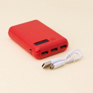Портативное зарядное устройство Power Bank "Classic" red