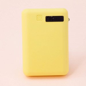 Портативное зарядное устройство Power Bank "Classic" yellow