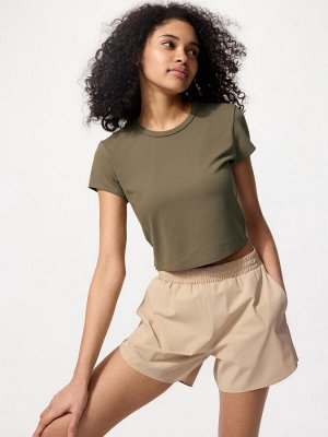 UNIQLO — ультраэластичные спортивные шорты - 31 BEIGE