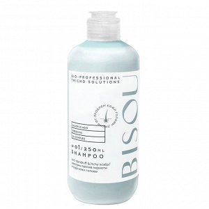 BISOU Bio-Professional Шампунь для волос Против перхоти и зуда кожи головы Tricho Solutions, 250 мл