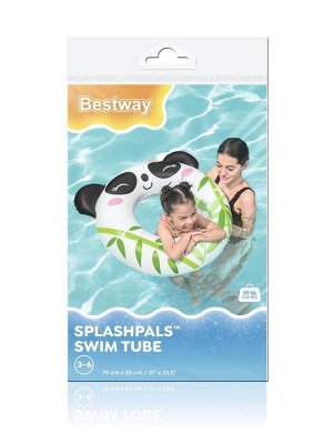 Круг для плавания Bestway «Зверушки», надувной, от 3-6 лет, МИКС