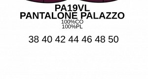 Брюки PANTALONE PALAZZO