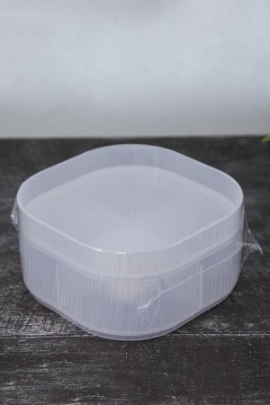 Коробка для хранения "Classic", colorless 12,3 х 12,3 х 6,2 см (4 отделения)