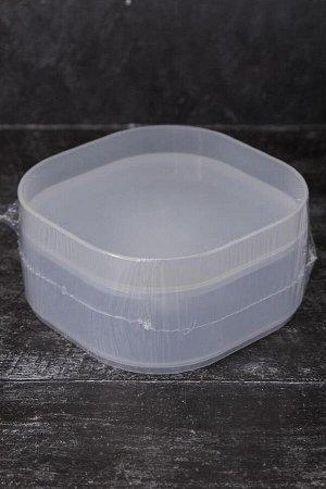 Коробка для хранения "Classic", colorless 12,3 х 12,3 х 6,2 см (1 отделение)