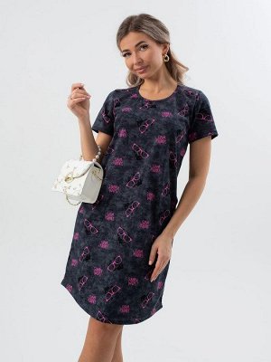 Туника женская, модель 172, трикотаж (Панды)