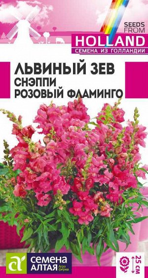 Львиный зев Снэппи Розовый фламинго/Сем Алт/цп 10 шт ГОЛЛАНДИЯ