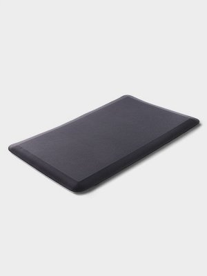 Коврик для дома из дутого ПВХ, 51x81x1.9 см, коричневый - чёрный