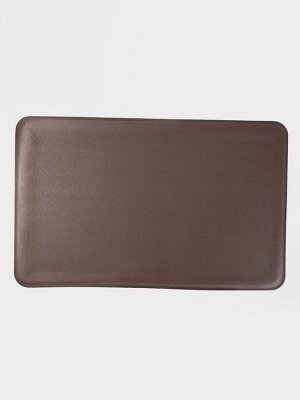 Коврик для дома из дутого ПВХ, 51x81x1.9 см, коричневый - чёрный