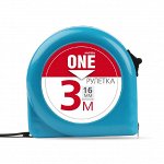 Рулетка измерительная, 3мх16мм, пластиковый корпус, фиксатор, усиленный зацеп, SBT-MTP-316P1